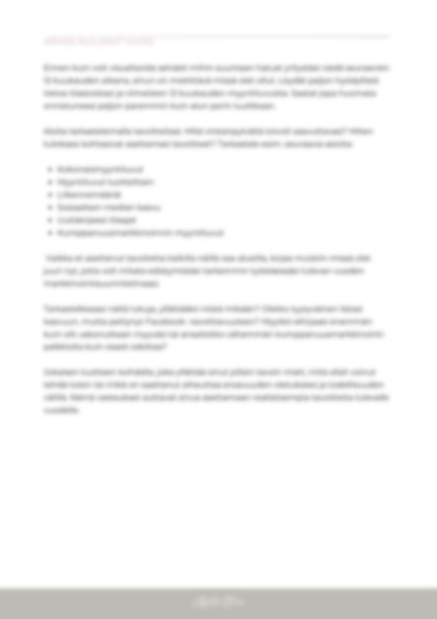 Suunnittele myyntisi & markkinointisi vuodelle 2026 - Image 4